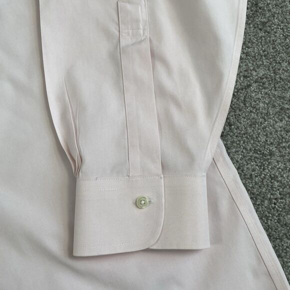 Brooks Brothers Classic Non Iron Dress Shirt Mens Supima Cotton Pink Size 18-36 - Picture 5 of 10